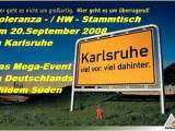HW-Stammtisch in Karlsruhe am 20. September